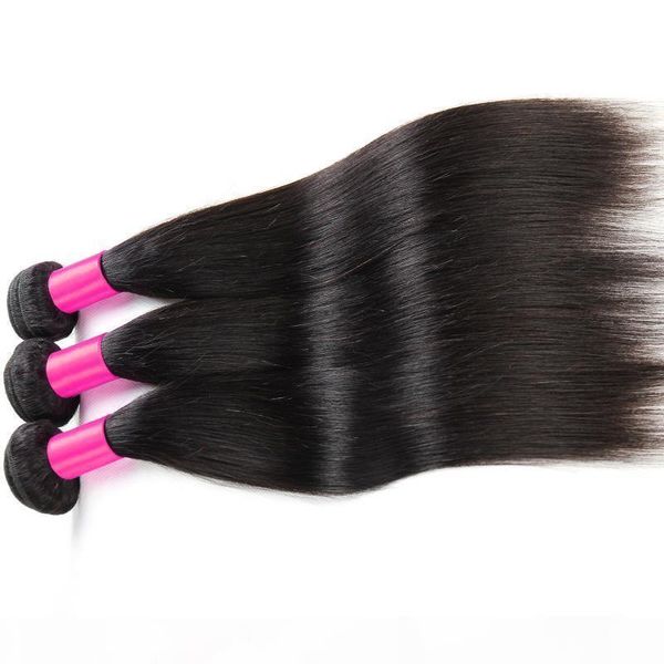 

silky straight peruvian hair weave unprocessed 100% natural human hair extensions peruvian straight weft 4 bundle 100g pcs, Black