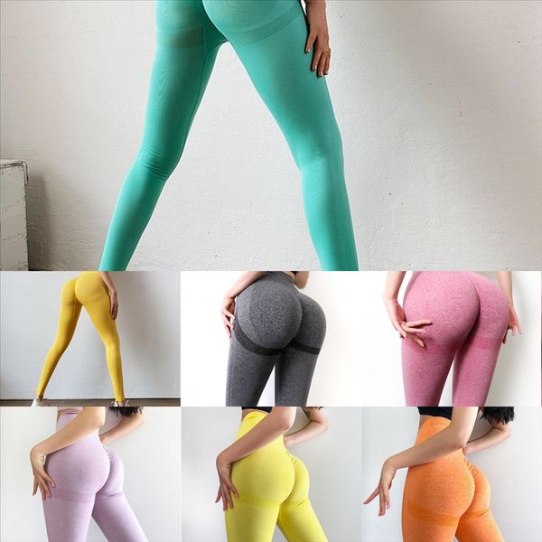 

tx5 pants and winter waist nude high waist women's yoga autumn high new sports gym wee leaf yoga pant wear solid color breathable stret