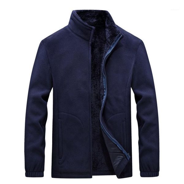 

men thicken warm jacket for winter men softshell fleece casual jackets windproof thermal mens jackets and coats sweatshirt1, Black;brown