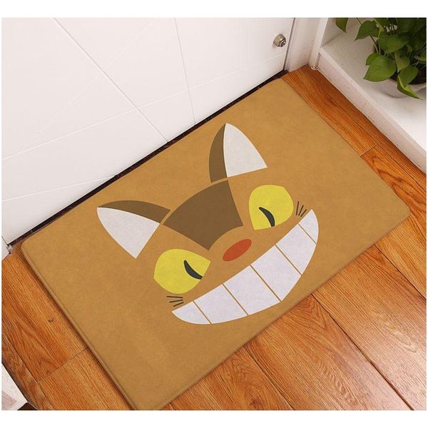 

kawaii totoro welcome mat door entrance carpet kitchen bathroom rug funny floor doormat m jllggh insyard