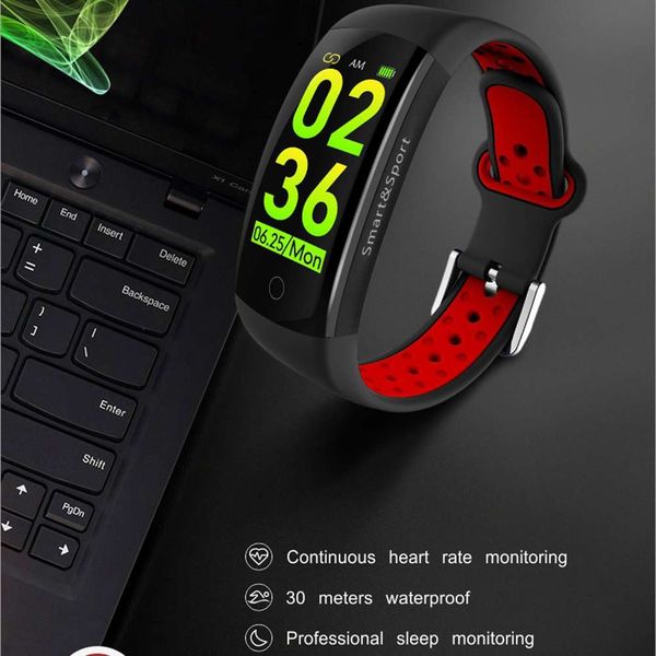

q6s intelligent heart rate control wristband