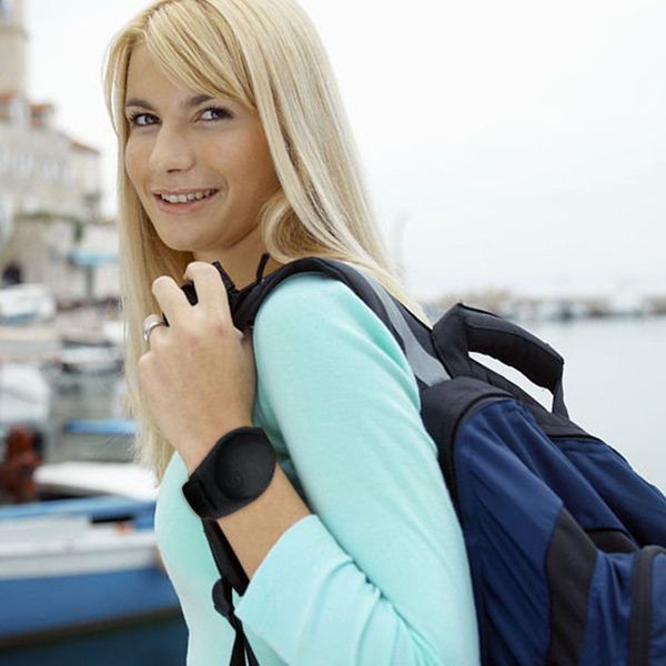 

portable wristband hand dispenser hand sanitizer dispensing silica gel bracelet wristband band wrist outdoor must-have, Black;red