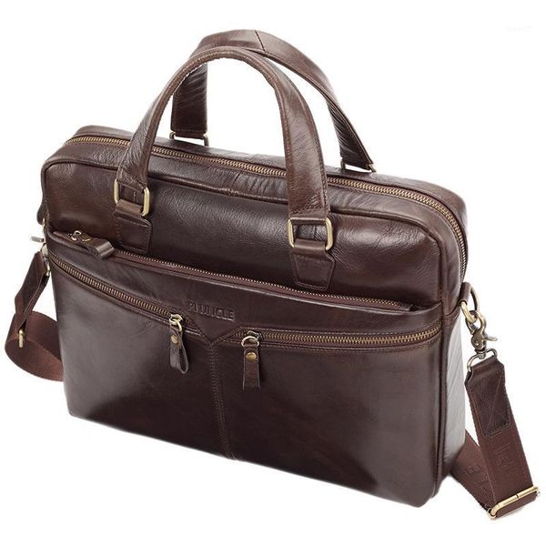 

briefcases men's backpack crossbody leather business large capacity lapbriefcase1