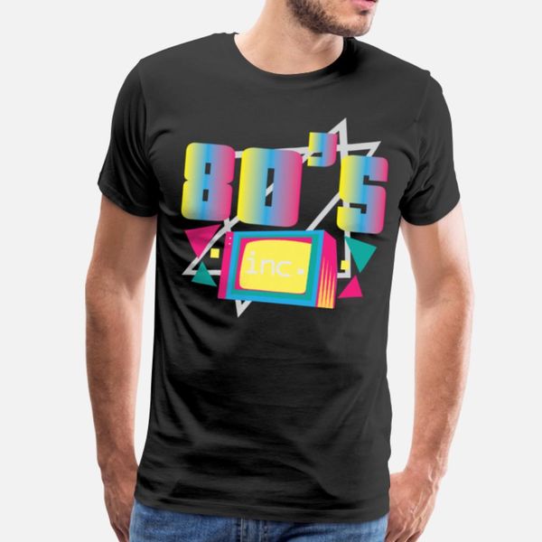 

80s eighties retro tv design t shirt cute print white tracksuit hoodie sweatshirt