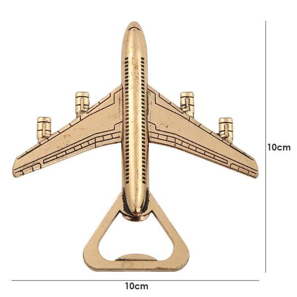 

airplane shaped beer bottle opener 100% brand-new excellent stainless steelgift box for party decor wedding kitc bbycym