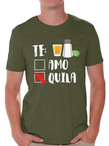 

te amo te quila shirt for men cinco de mayo tshirt tequila tshirt drunk shirt sport hooded sweatshirt hoodie