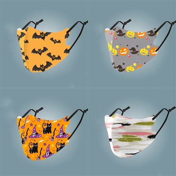 

printed black face mask for leopard nation flag personality funny mouth mask anti-dust prective mask#515