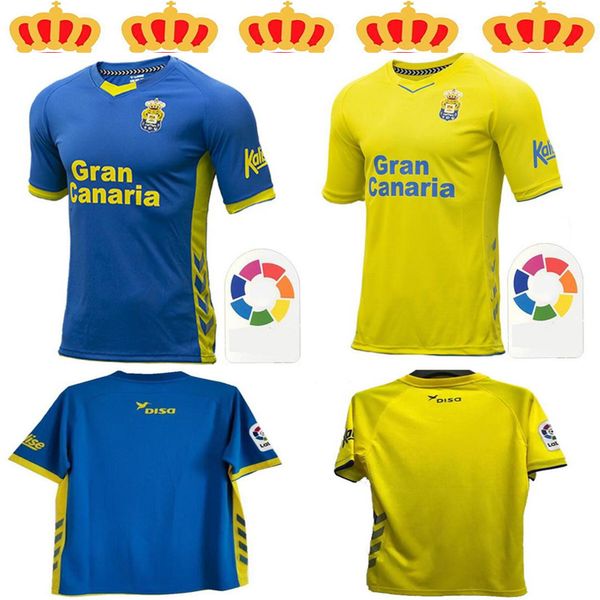 

2020 2021 ud las palmas home away soccer jerseys 20 21 álvaro valles cardona camisetas de fútbol las palmas football shirt, Black;yellow