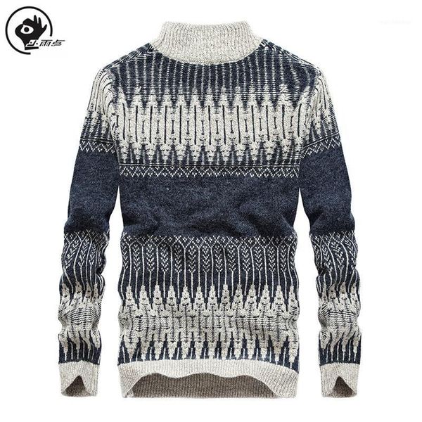 

little raindrop men's autumn winter sweater casual men turtleneck pullovers knitted male long sleeve mens sweaters knitwear1, White;black