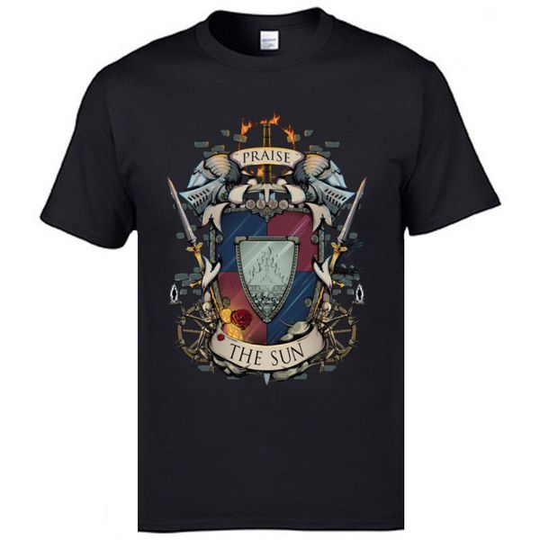

praise the sun dark souls logo design new game group & new coming 100% cotton clothing youth hoodie designers t shirts sweatshirt