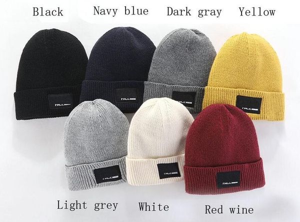 

2020 fashion beanies tn brand men autumn winter hats sport knit hat thicken warm casual outdoor hat cap double sided beanie skull caps, Blue;gray