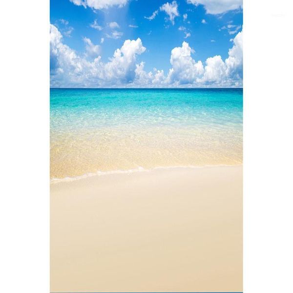 

sea sand beach cloud pgraphy background computer printed scenery backdrop p studio for children baby portrait pphone1