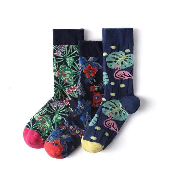 

2021 new spring of the vintage color printing flower mesh green women harajuku socks hip pop cool style m0h4, Black;white