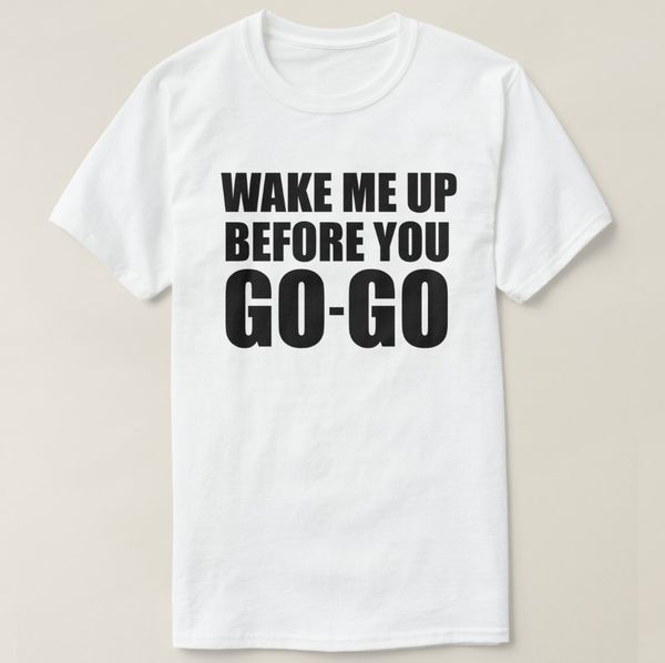 

2019 printed men t shirt cotton short sleeve 80s retro wake me up before you go go t-shirt women tshirt sport hooded sweatshirt hoodie