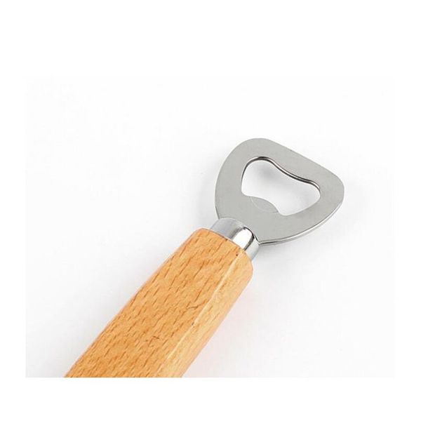 

kitchen bottle opener tools wooden handle beer openers bar tools soda beer bottle cap opener wine bot sqcnyp bdenet