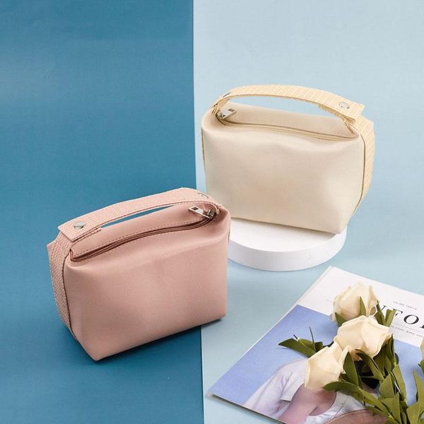 

multifunctional cosmetic bag women's waterproof makeup organizer pouch travel necessaire toiletry storage handbags accessories