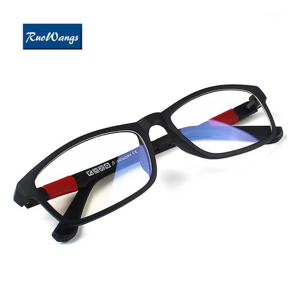 

wholesale- ruowangs oculos de grau eyewear optical glasses frames eyewear eyeglasses men spectacle frame glasses women eyeglasses1, Silver