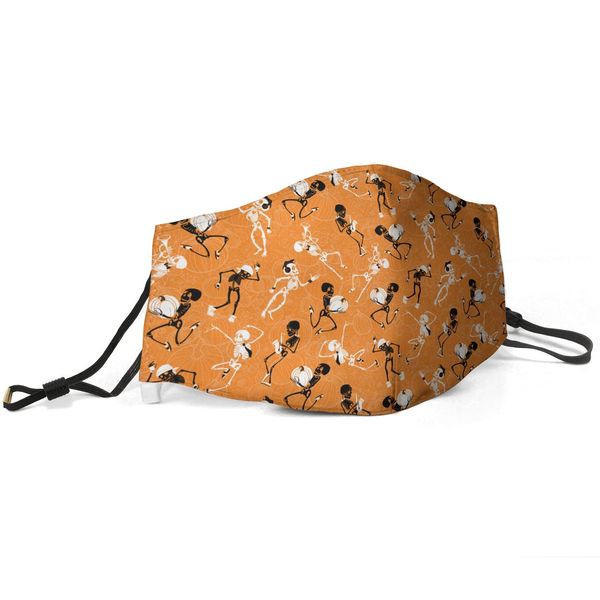 

kids anti-dust-ma-sk-onesize outdoor balaclava-ma-sk-work brown mexican skeleton halloween coloring book mouth cover adjustable quick