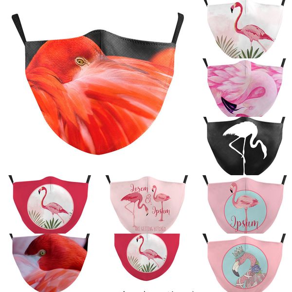 

fashion 3d digital animal swan print face mouth designer safer adults mask adjustable earhook 9 nkzkl