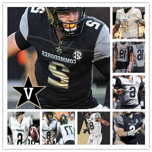 

2020 college vanderbilt commodores football ken seals ja'veon marlow cam johnson dayo odeyingbo randall haynie jamauri wakefield jersey