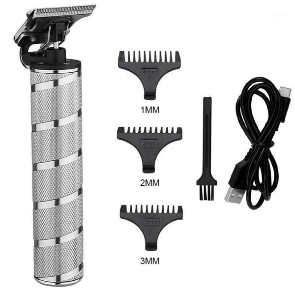 

pro electric hair clippers men t-blade beard trimmer barber grooming cordless1