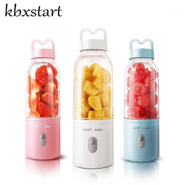 

500ml portable electric juicer cup usb rechargeable vegetables fruit juice maker bottle juice extractor blender mixer1