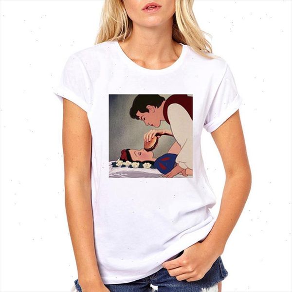 

new women t shirt funny printing female t shirt casual loose short sleeve o neck graphic tees shirt woman t shirts, White
