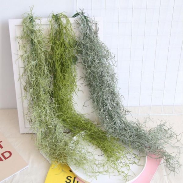 

New Artificial grass vine wall hanging plant rattan for home garden decor party wedding deocration greenery fake grass