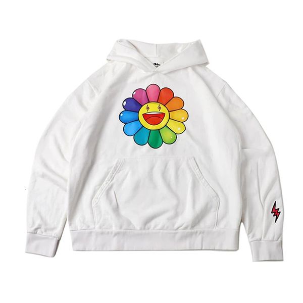 

2021 new autumn winter sunflower printing hoodie men women plus velvet hoodies j balvin fashion casual sweatshirts jlkk, Black