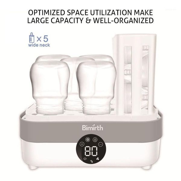 

baby bottle warmer deluxe bottle sterilizer smart thermostat baby heater timer function large capacity uv sterilizer box1