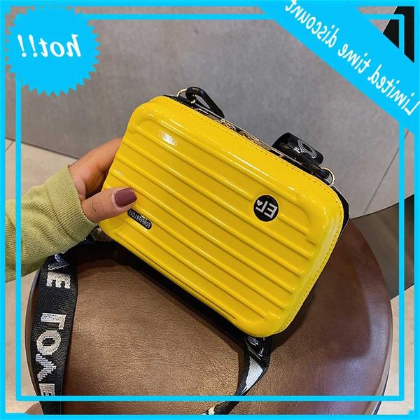 

women's 2019 new korean versatile one shoulder messenger ins fashion box small square bag