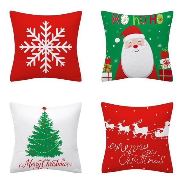 

pillow case style christmas covers selling holiday home decoration sofa combination product selection1