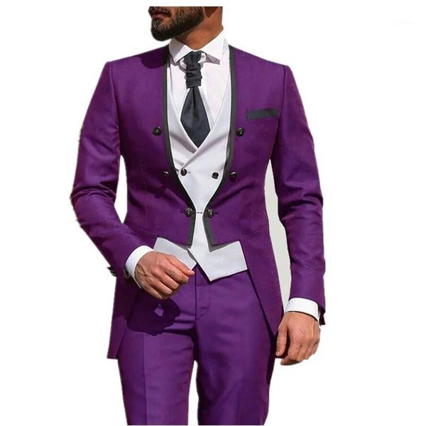 

latest design italian mens suits business groom man double breasted blazer slim fit tuxedo terno masculino costume homme mariag1, White;black