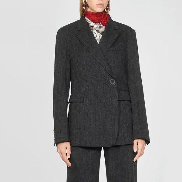 

new fashion solid color office ladies plaid blazer long sleeve loose houndstooth suit coat jacket women blazers female outerwear1, White;black