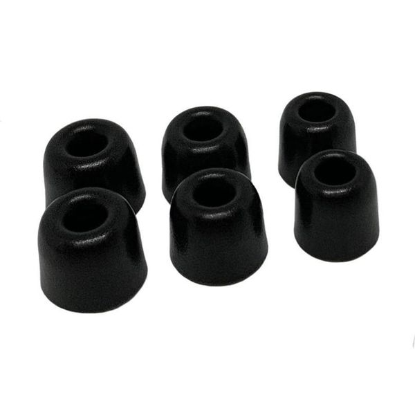 

6 pcs/3pairs anjirui t400 memory foam ear tips (s m l) 4.9mm caliber ear pads/cap t400 memory foam eartips for in-ear jlltah
