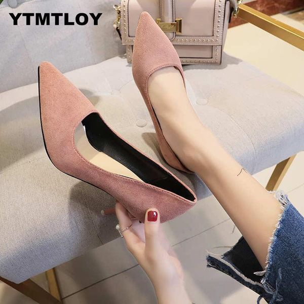 

plus size 33-48 womens pumps high heels shoes woman stiletto pointed toe female party office lady wedding size 13 11, Black