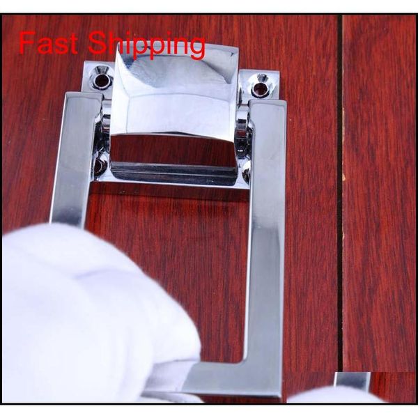 

modern simple unfold install drop rings silver wooden chair / sofa back pulls knobs chrome wooden door kno qylvoh sports2010