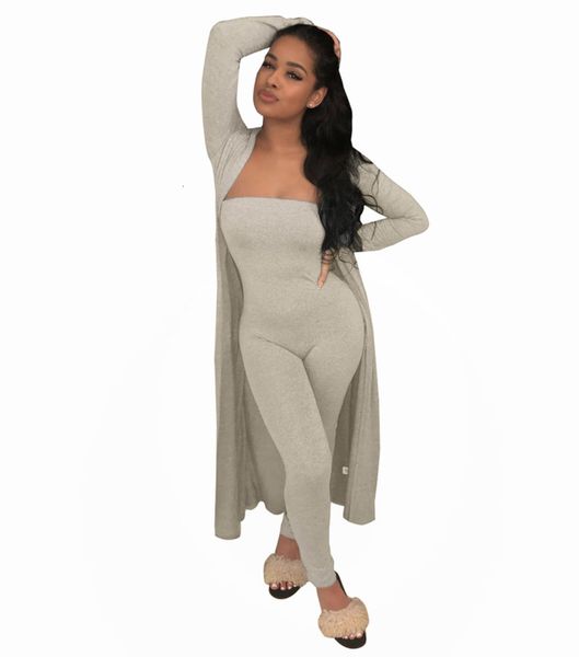 

cape w5007 2020 jumpsuit autumn casual fashion women's wear, Black;gray