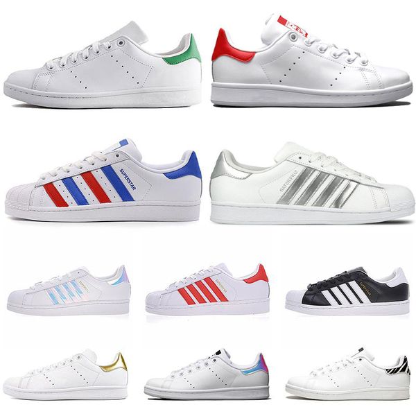 

new arrival spring and autumn men and women low-classic white pink flat bottom breathable casual shoes, Black