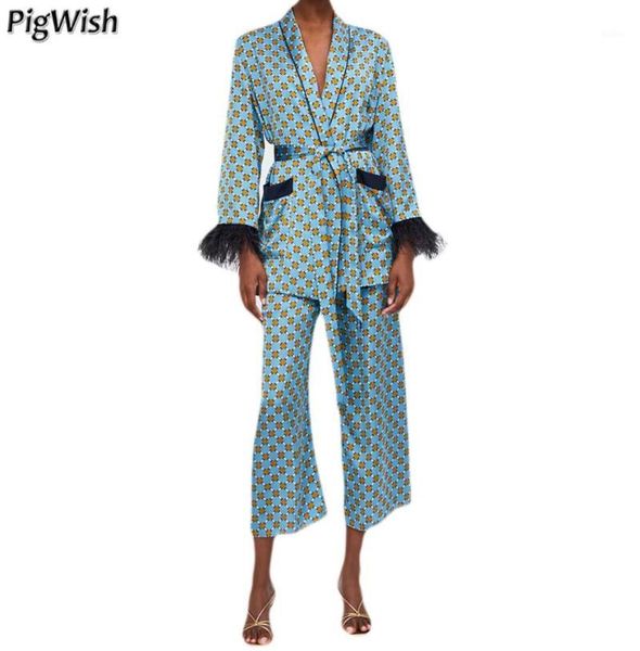 

outerwear vintage geometric dot print tied bow blazer coat feminino feather tassel cuff slim fit mid long blazers suits jacket1, White;black