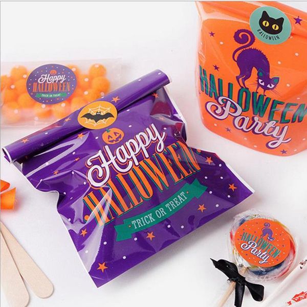 

20 40pcs halloween candy bags cute gift bag trick or treat kids gift pumpkin bat candy boxes halloween party decoration supplies wmtndj