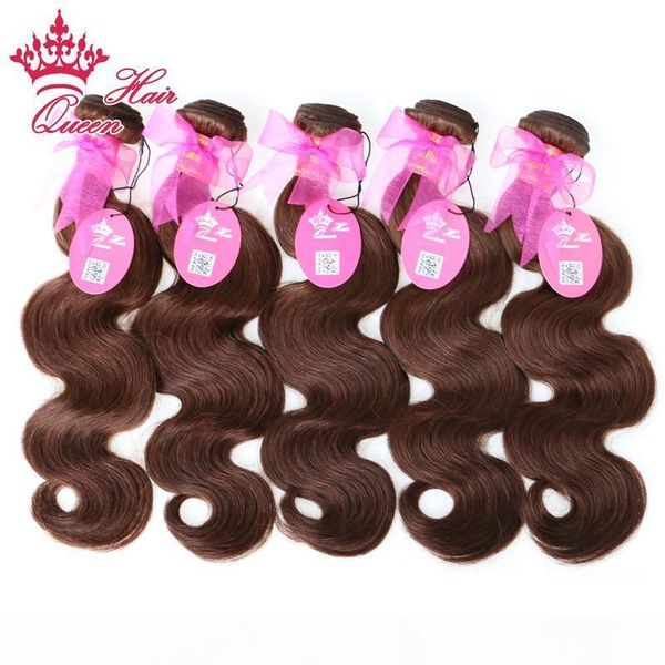 

queen hair products 5bundles lot brazilian virgin hair body wave 100% human hair weave bundles brazilian body wave #2 color, Black