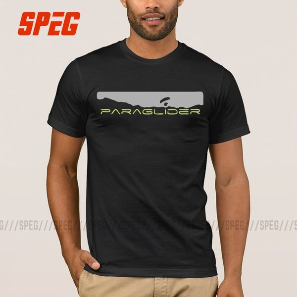 

vintage printing paraglider paragliding men's round collar short sleeve tees 5xl 4xl sport hooded sweatshirt hoodie men t shirt