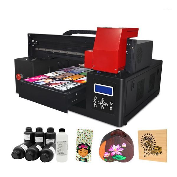 

printers a3 uv flatbed printer for phone case arcylic metal glass tpu wood with ink fast speed printing machine1