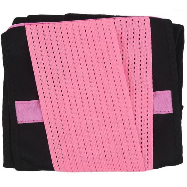 

waist support adjustable slimming belt belly trainer fitness sports protector pink waistband xxl1, Black;gray