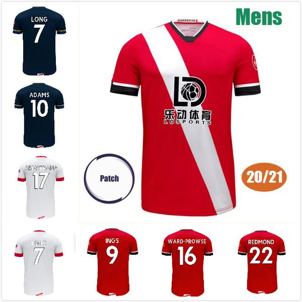 

man kids kit 20 21 ings long soccer jersey ward-prowse 2020 2021 redmond hojbjerg armstrong football shirt adams soccer shirts, Black;yellow