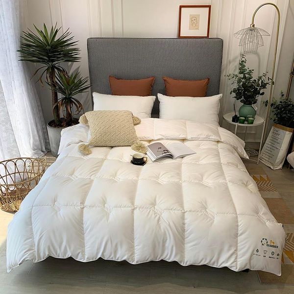

white duvets soybean protein winter comforters/quilt 200x230cm 2020 new