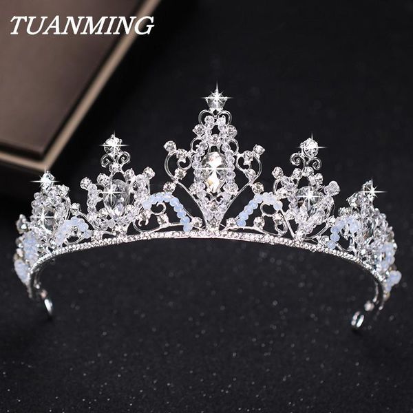 

винтажные коронки и тиара свадебные невесты повязки для волос для волос bridal rhinestone tiaras старинные коронки для волос ювелирные издел, Golden;silver