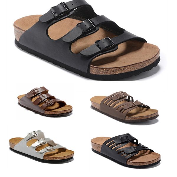 

2021 new arrivals mens womens summer sandals beach slide casual slippers ladies comfort shoes print leather flowers bee 34-47