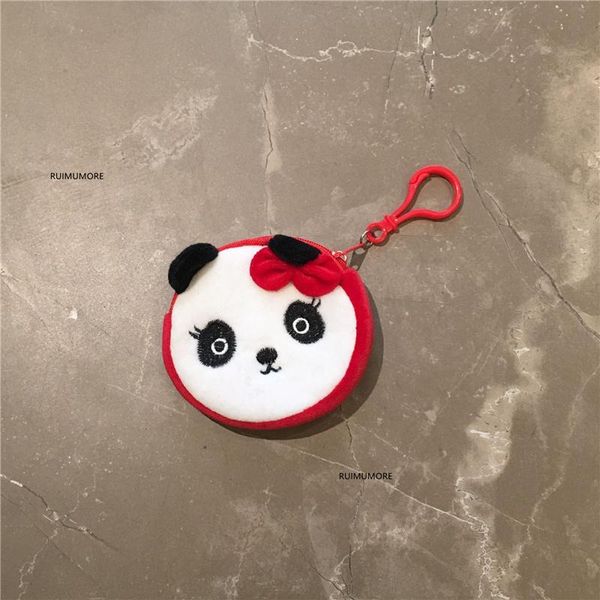 

kid подарок плюшевые кошелек портмоне нового 8см panda плюшевые карманный портмоне малыш ly_bags подарки jllbpa